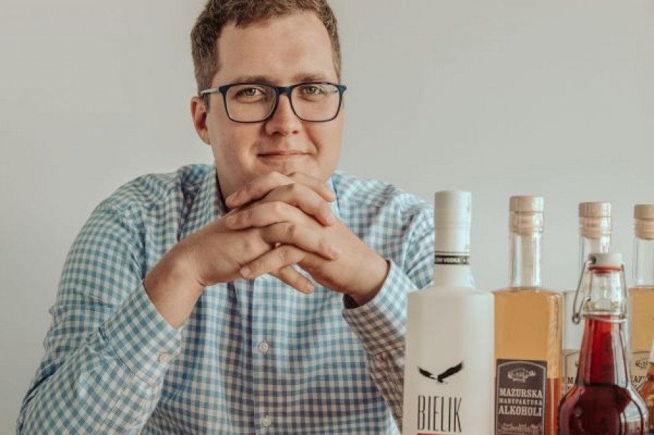 Jakub Gromek fot. materiały prasowe MMA Mazurska Manufaktura zapowiada rozwój marki MM Hygienic, wprowadza usługę kreatora kraftowych marek własnych