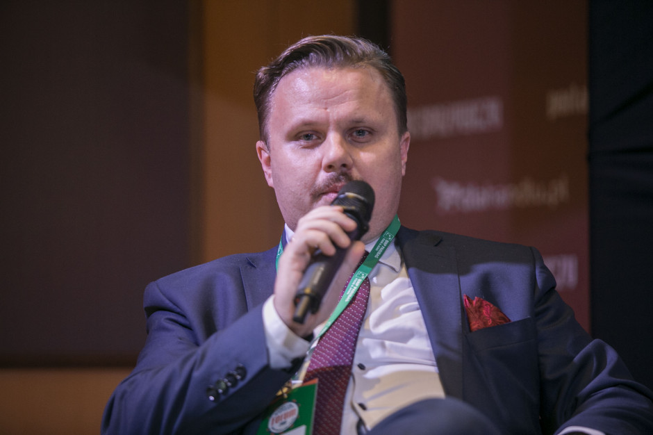 Piotr Bieliński, prezes zarządu Atlanta Poland. fot. PTWP Atlanta Poland ogłosiła decyzję w sprawie dywidendy za rok obrotowy 2019/20