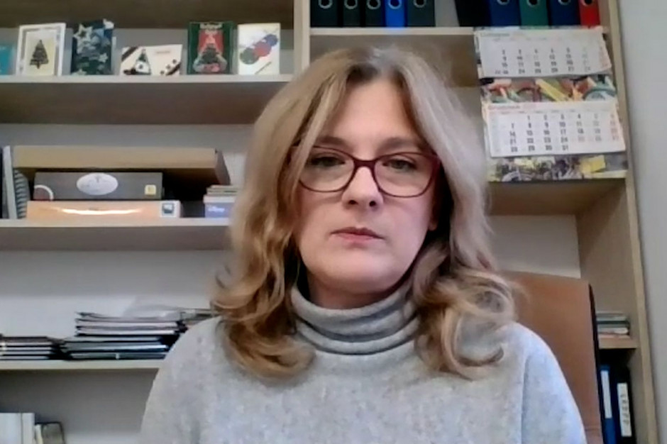 Dorota Jezierska z Federacji Polskich Banków Żywności; fot. newseria Pandemia utrudniła przedświąteczną zbiórkę żywności (wideo)