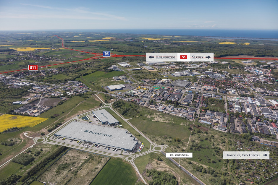 Panattoni buduje w Koszalinie / fot. materiały prasowe Panattoni buduje w Koszalinie
