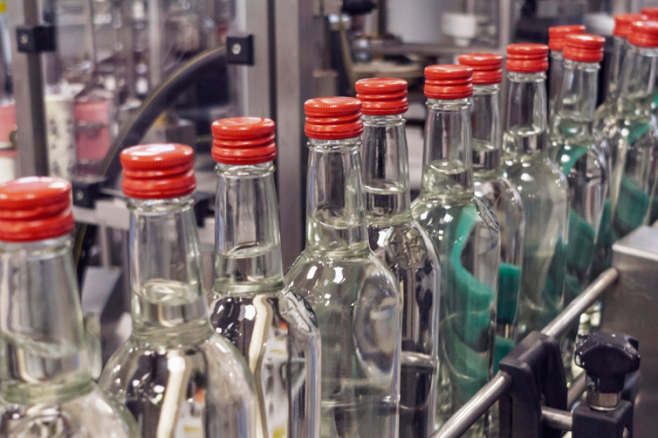 Produkcja wódki spadła w listopadzie 2020 roku w ujęciu rok do roku o 6,4 proc. fot. Shutterstock Produkcja wódki spadła o 6,5 proc. w ciągu 11 miesięcy 2020 r.