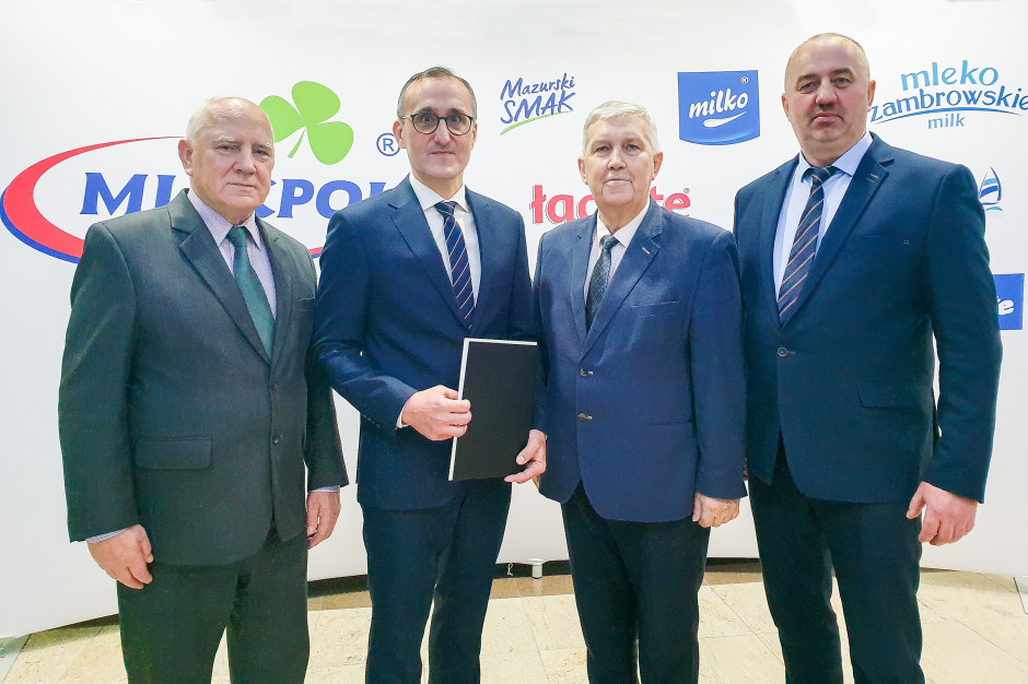 Zarząd SM Mlekpol Zmiany w Zarządzie Spółdzielni Mleczarskiej Mlekpol
