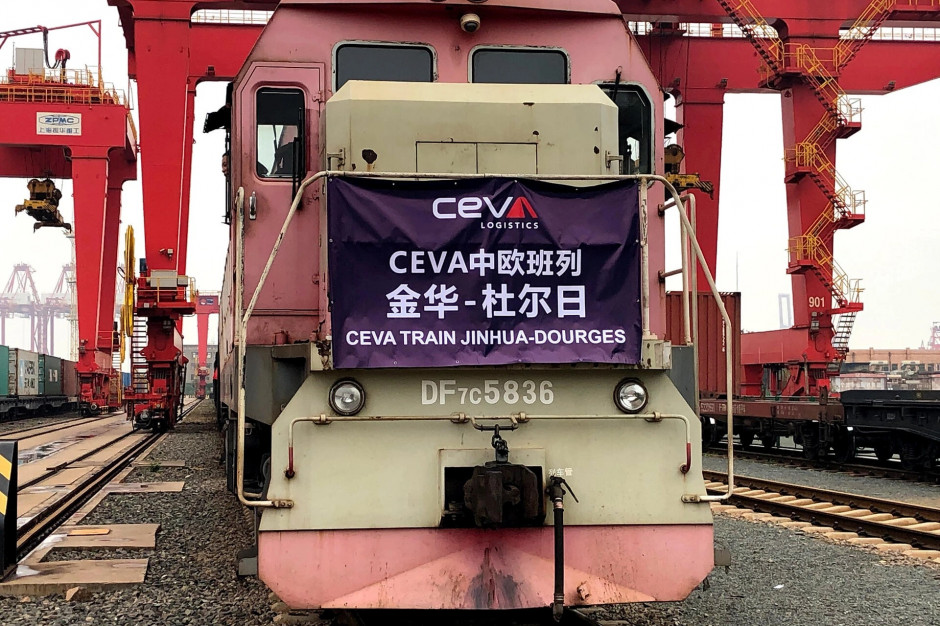 CEVA Logistics uruchamia ekspresowe połączenie kolejowe Chiny - Europa CEVA Logistics uruchamia ekspresowe połączenie kolejowe Chiny - Europa