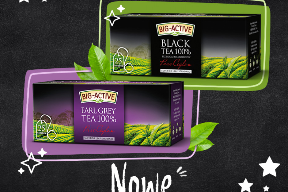 Ruszyła kampania herbat czarnych Big-Active