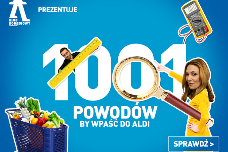 Klub Komediowy w nowej kampanii ALDI / fot. materiały prasowe Klub Komediowy w nowej kampanii ALDI