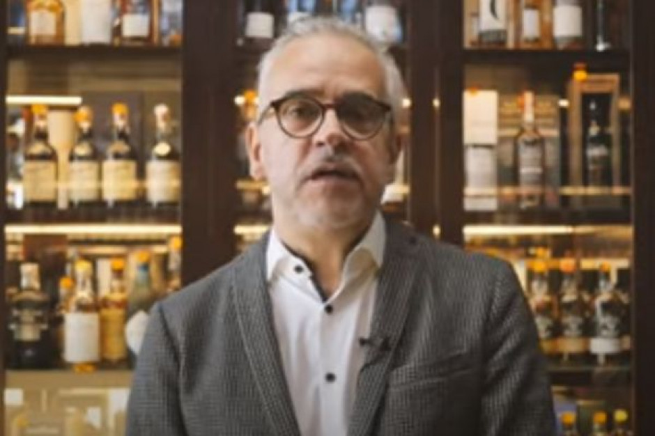 Jarosław Buss fot. za youtube.com Brexit bez większego wpływu na polski rynek whisky (wideo)