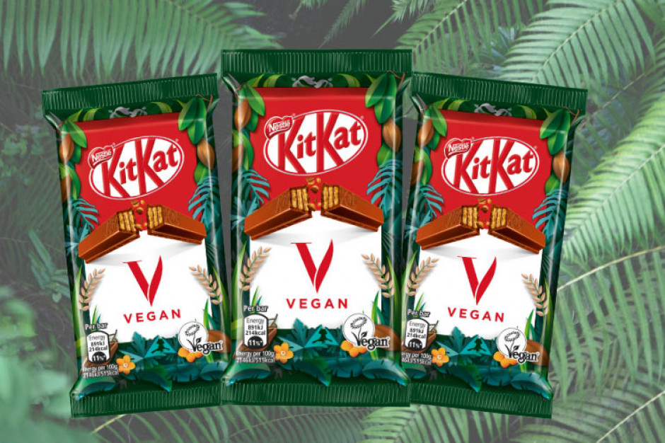 Nestle wprowadzi na rynek wegańskiego Kit-Kata. fot. mat. pras. Nestle wprowadza wegańskiego Kit-Kata