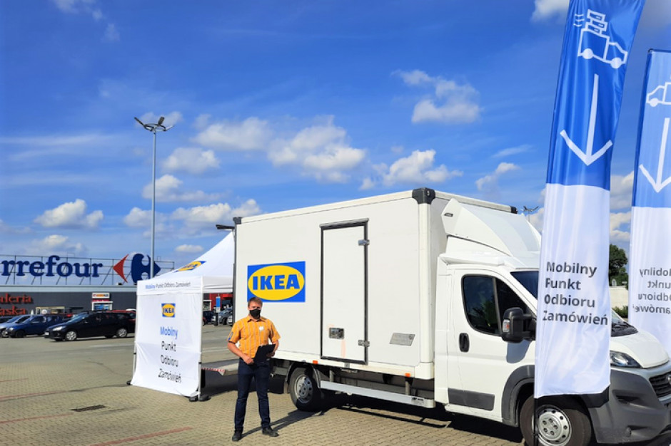 Carrefour i IKEA rozwijają mobilne punkty odbioru zamówień, fot. materiały prasowe Carrefour i IKEA rozwijają mobilne punkty odbioru zamówień