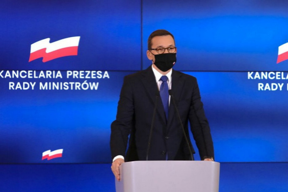 Mateusz Morawiecki / fot. KPRM Premier: Musimy ostrożnie podchodzić do działań związanych z pandemią