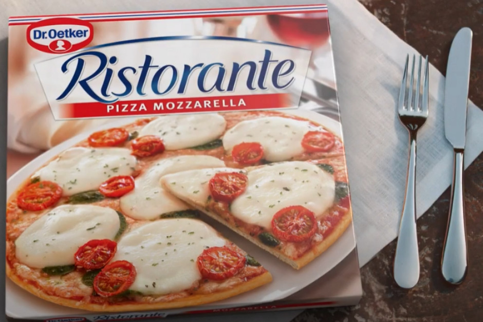 Dr Oetker wprowadza wegański wariant pizzy Ristorante. fot. za YouTube Dr Oetker wprowadza wegańską pizzę Ristorante