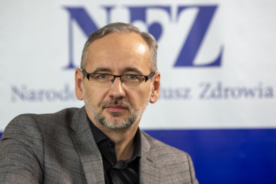 Minister zdrowia Adam Niedzielski Minister Niedzielski przedstawi w środę nowe zasady dot. obostrzeń