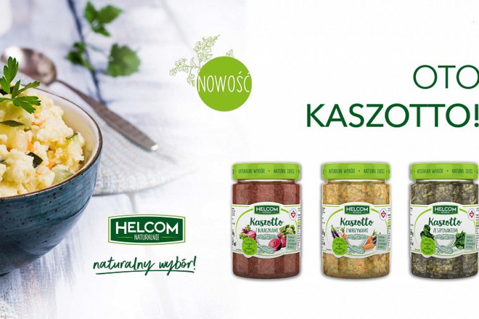 Nowość od Helcom Naturalnie - wegańskie kaszotta oraz pasty z kaszą