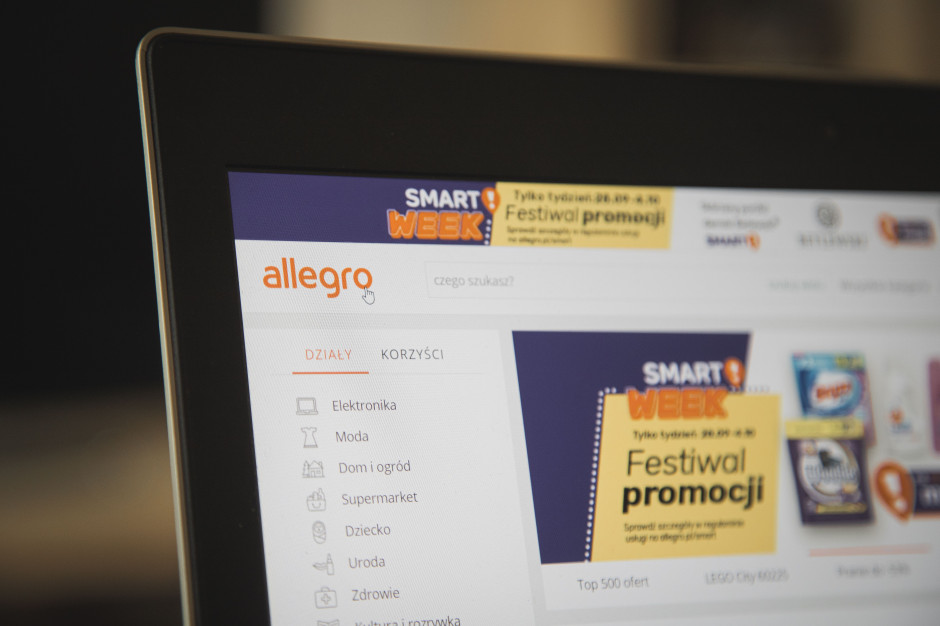 Allegro planuje przeznaczyć na inwestycje w 2022 roku 700-800 mln zł; fot. shutterstock.com Allegro zwiększy wydatki na inwestycje