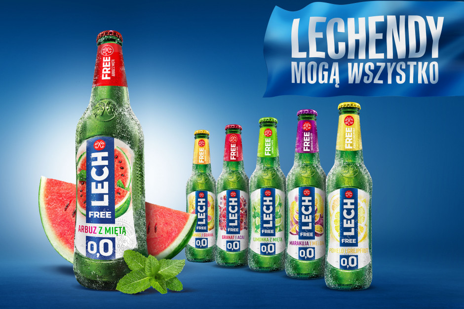Arbuz & mięta – nowy smak w portfolio Lecha Free / fot. materiały prasowe Arbuz & mięta – nowy smak w portfolio Lecha Free