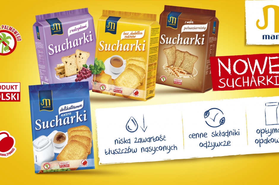 fot. materiały prasowe Producent sucharków rezygnuje z oleju palmowego w produktach