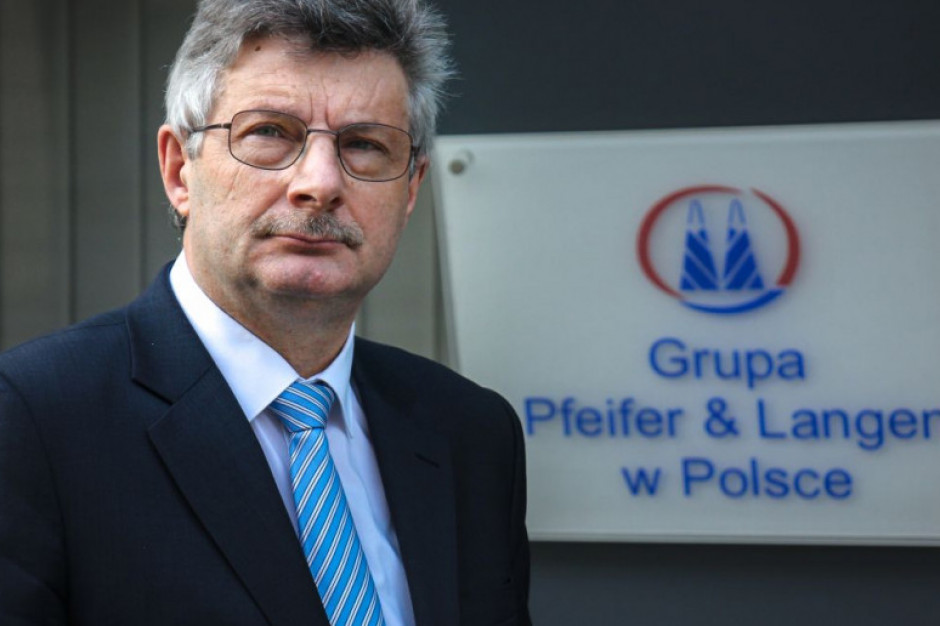 Roman Kubiak, prezes spółki Pfeifer & Langen Polska S.A., fot. P&L Polska Ważne, aby podatek cukrowy nie wpłynął na potencjał produkcyjny