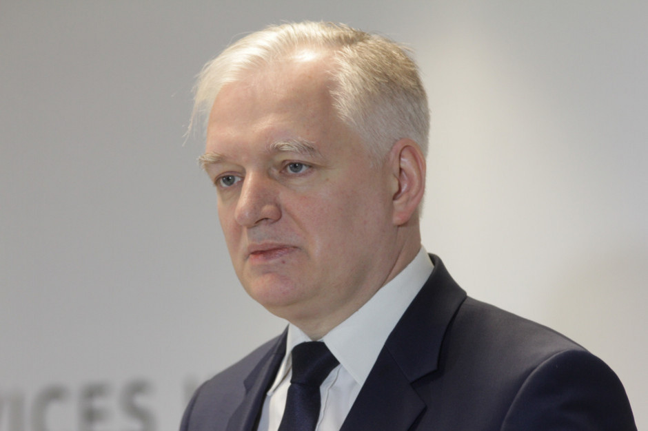 wicepremier i minister rozwoju pracy i technologii Jarosław Gowin Gowin: szybki powrót gospodarki na ścieżkę wzrostu to mój cel