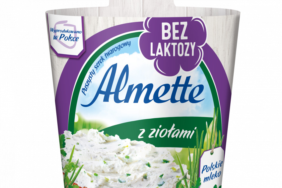 Almette bez Laktozy Hochland rozwija Almette bez Laktozy