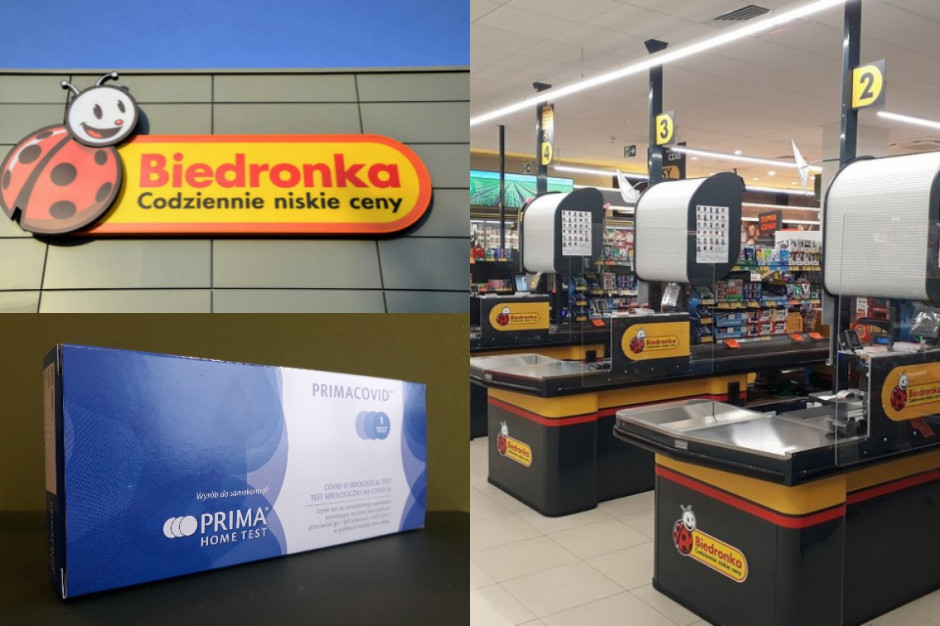 Biedronka z nową partią testów na przeciwciała COVID-19. Fot. materiały prasowe/shutterstock Biedronka z nową partią testów na przeciwciała COVID-19