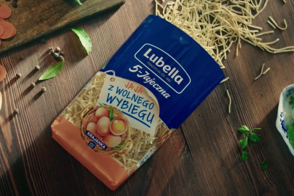 Lubella Jajeczna z jajami z wolnego wybiegu / fot. materiały prasowe Lubella Jajeczna z jajami z wolnego wybiegu