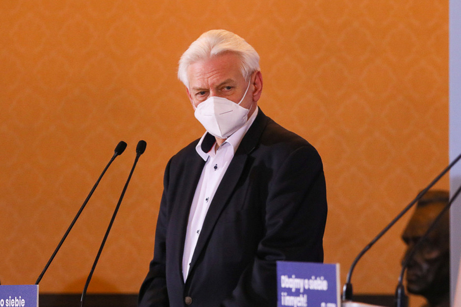 prof. Andrzej Horban (fot. Krystian Maj/KPRM) Prof. Horban: pojutrze możemy zamknąć cały kraj