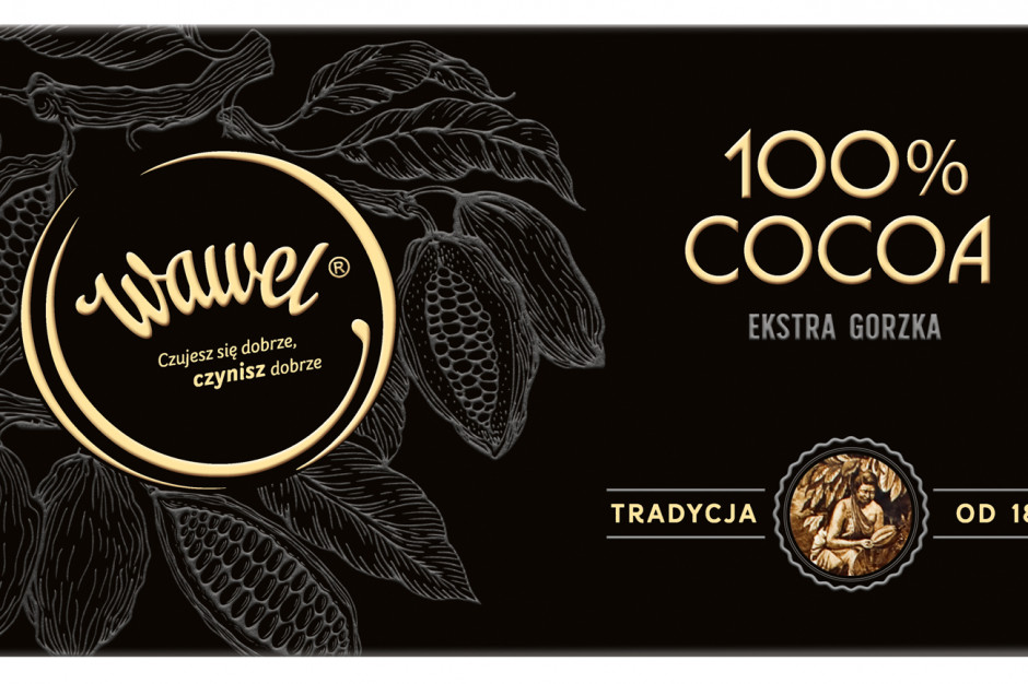 Wawel Extra Gorzka 100% cocoa powstała wyłącznie z jednego surowca - ziarna kakaowego z Ghany fot. materiały prasowe Wawel wprowadza czekoladę opartą tylko na jednym surowcu
