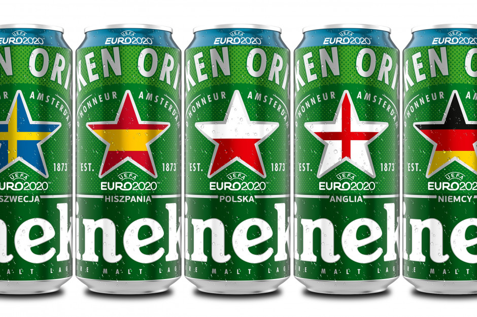 fot. materiały prasowe Heineken uczci zbliżające się UEFA EURO 2020 limitowaną wersją piw