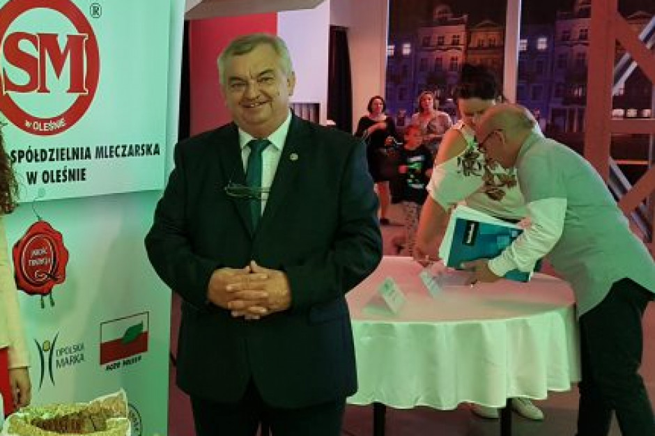 Wilhelm Beker /fot. OSM Oleśno Zmarł prezes OSM Oleśno