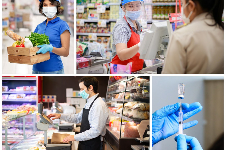 Sieci handlowe będą szczepić pracowników, fot. shutterstock Sieci handlowe będą szczepić pracowników