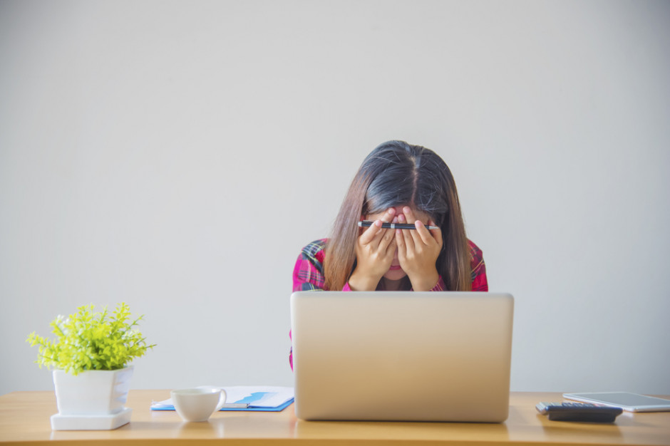 fot. Shutterstock Niemal połowa pracowników w pandemii odczuwa większy stres