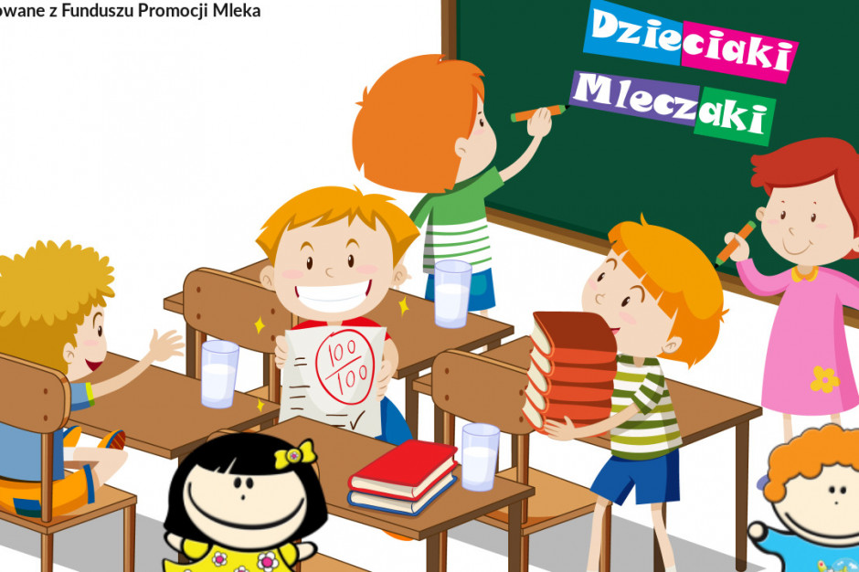 Dzieciaki Mleczaki podkreślają wartości odżywcze mleka Program Dzieciaki Mleczaki podkreśla wartości odżywcze mleka