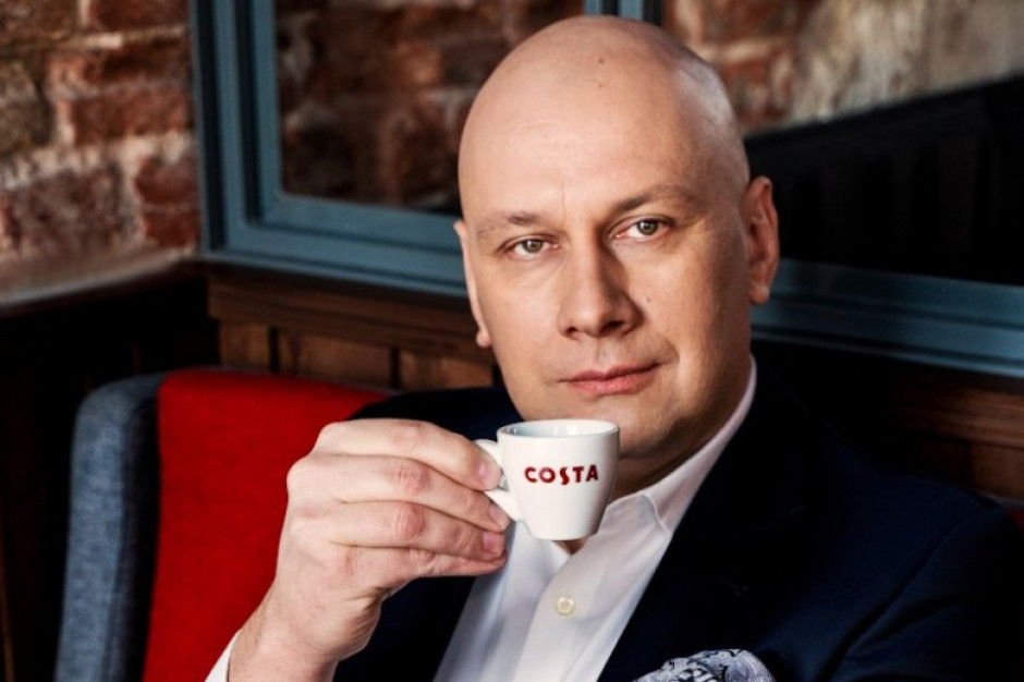 Michał Proszewski, Coffee Business Development Manager w Coca-Cola HBC Polska i Kraje Bałtyckie w rozmowie z nami podsumował rok na rynku detalicznym kaw Costa Coffee i opowiedział o dalszych planach rozwoju marki. / fot. materiały prasowe Costa Coffee stawia na sprzedaż online (wywiad)