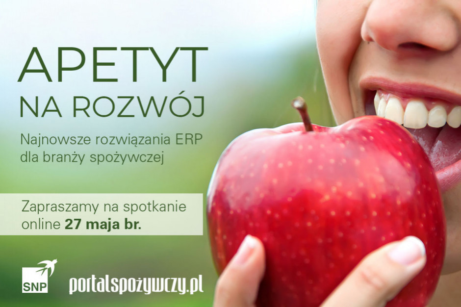 SNP i Portal Spożywczy zapraszają Państwa na konferencję online Najnowsze rozwiązania ERP dla branży spożywczej - konferencja online
