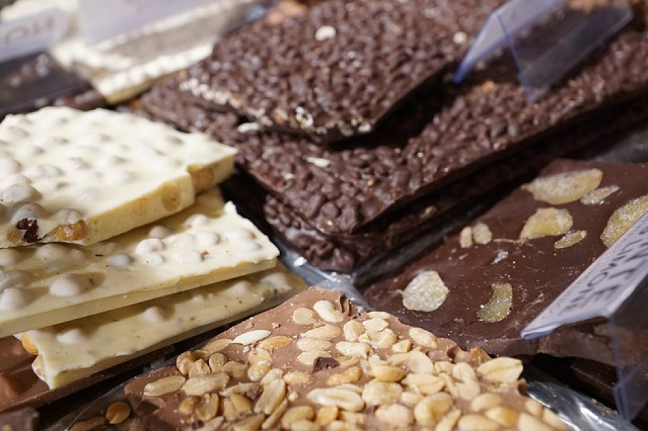 Produkcja czekolady ostro wzrosła w kwietniu i od początku 2021 r