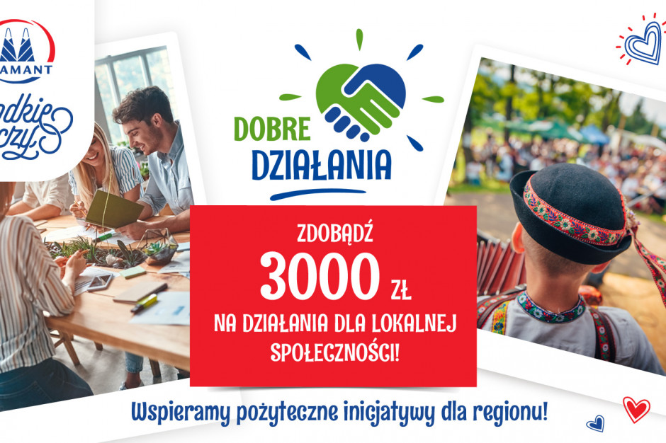 Wystartowała akcja wspierająca lokalne inicjatywy marki Diamant / fot. materiały prasowe Diamant wesprze lokalne inicjatywy