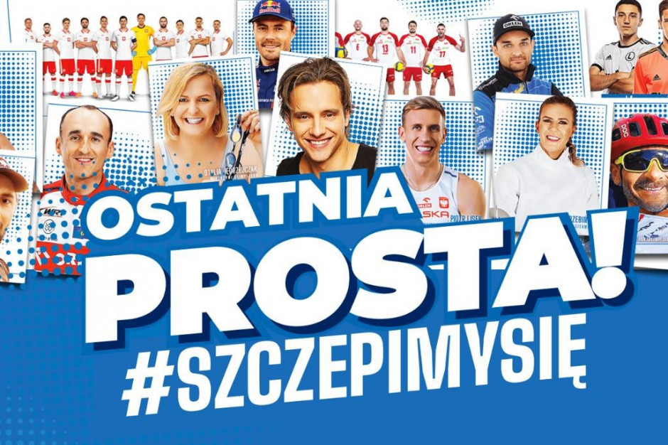 Aby przekonać ludzi do szczepień na COVID-19, potrzeba czegoś więcej niż loterii i billboardów - ocenia lekarz. fot. Kancelaria Premiera/Twitter Uśmiechnięte twarze na billboardach nie przekonają do szczepień