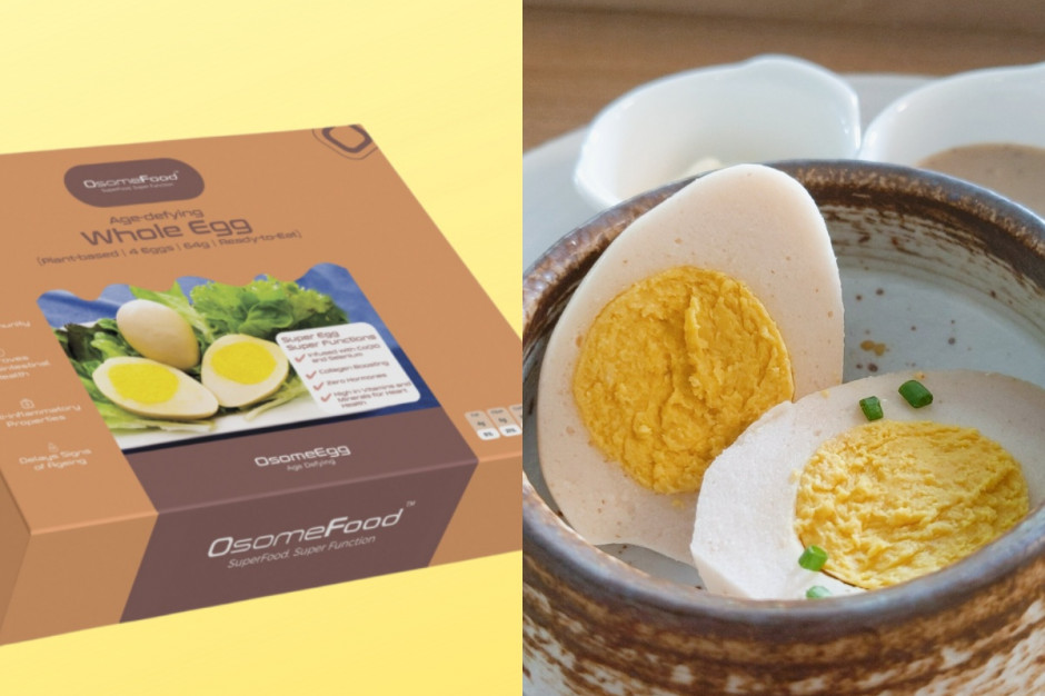 OsomeEgg to wegański zamiennik jajka na twardo. fot. osomefood.com W Azji powstał wegański zamiennik jaja na twardo