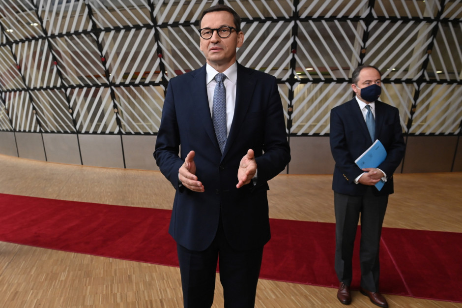 29 procent Polaków nie słyszało o programie Polski Ład. fot. PAP/EPA/JOHN THYS / POOL Co trzeci Polak nie słyszał o Polskim Ładzie