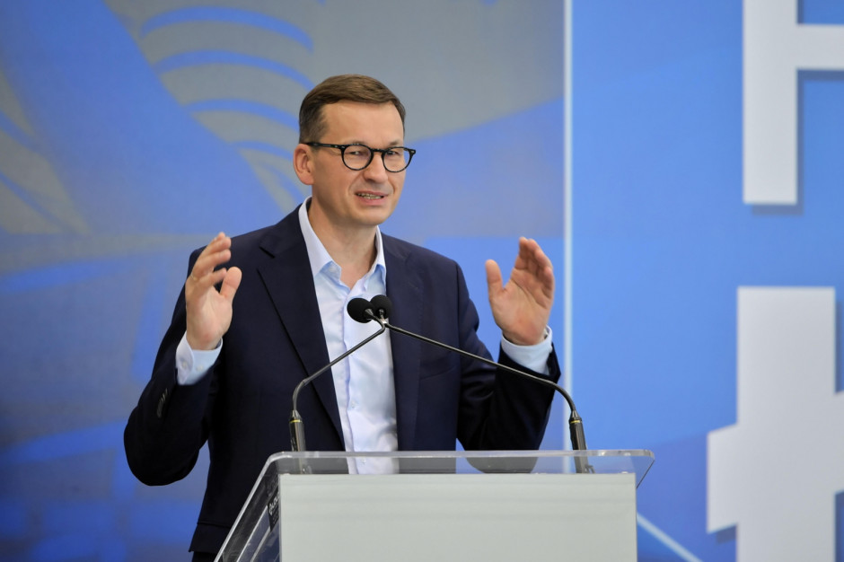 Premier: Polski Ład zapewni nowe miejsca pracy i inwestycje, fot. PAP/Przemysław Piątkowski Premier: Polski Ład zapewni nowe miejsca pracy i inwestycje