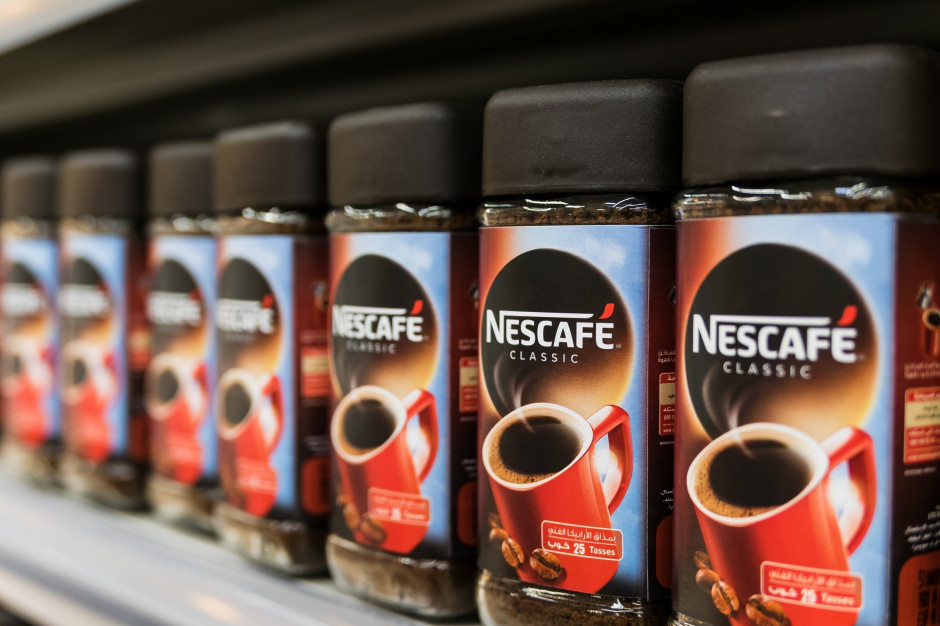 Nestle zyskał w I półroczu, głównie dzięki popytowi na kawę