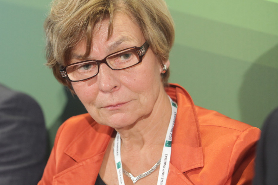 Urszula Kłosiewicz-Górecka z Zespołu Foresightu Gospodarczego w Polskim Instytucie Ekonomicznym. Fot. PTWP Greenwashing: Niejasne slogany wprowadzają klientów w błąd