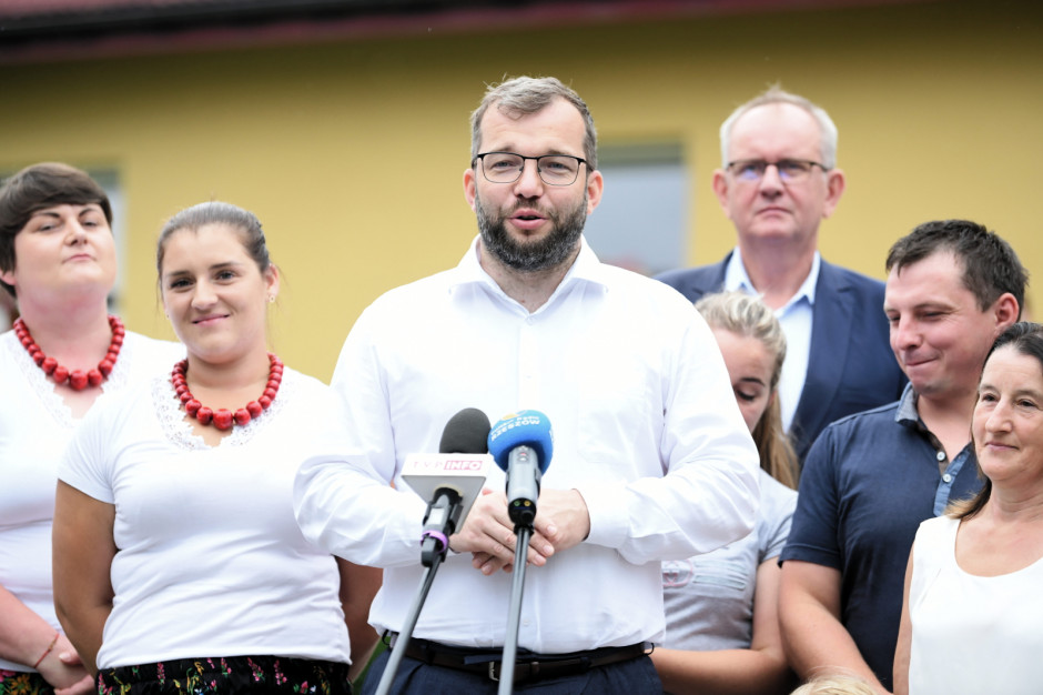 Minister rolnictwa i rozwoju wsi Grzegorz Puda o pieniądzach dla wsi; fot. PAP/Darek Delmanowicz Puda deklaruje pieniądze na walkę z ASF oraz na polskie przetwórstwo