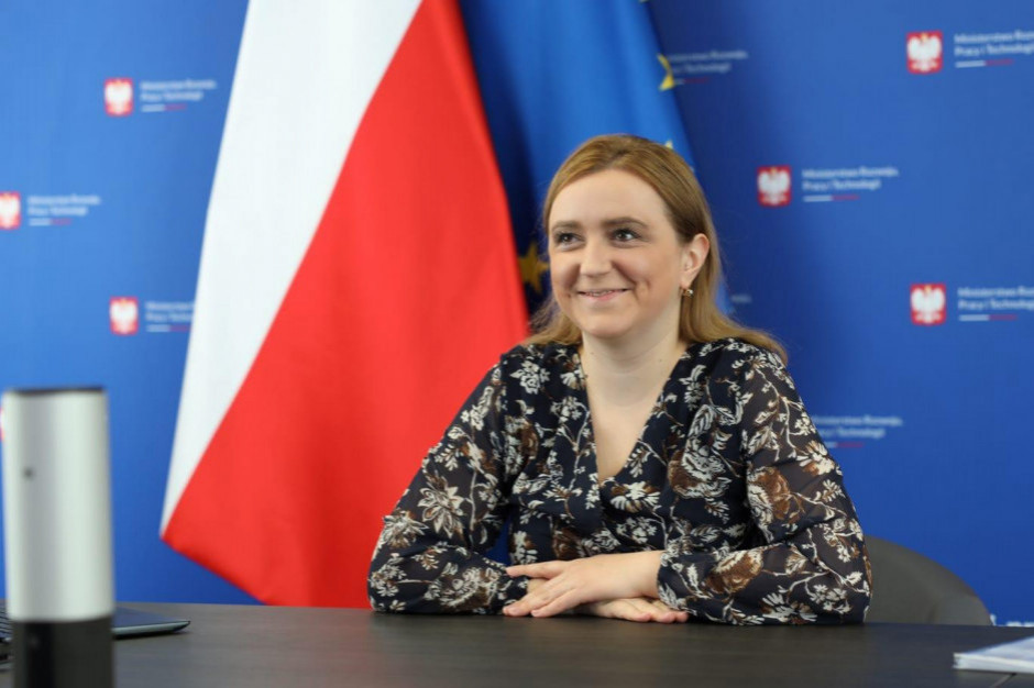 Olga Semeniuk, fot. twitter.com/MRPiT_GOV_PL Olga Semeniuk pełnomocnikiem rządu ds. małych i średnich firm