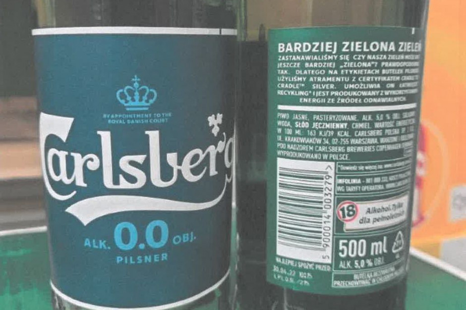 Carlsberg pomylił etykiety na linii produkcyjnej Piwo 0.0 z alkoholem? Carlsberg pomylił etykiety na linii produkcyjnej