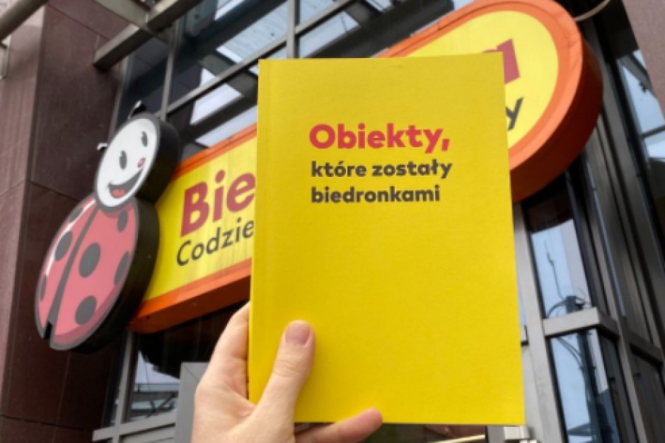 Obiekty, które zostały Biedronkami - nietypowa książka o popularnej sieci dyskontów. fot. https://www.facebook.com/MuzeumArchitektury Obiekty, które zostały Biedronkami - nietypowa książka o sieci dyskontów