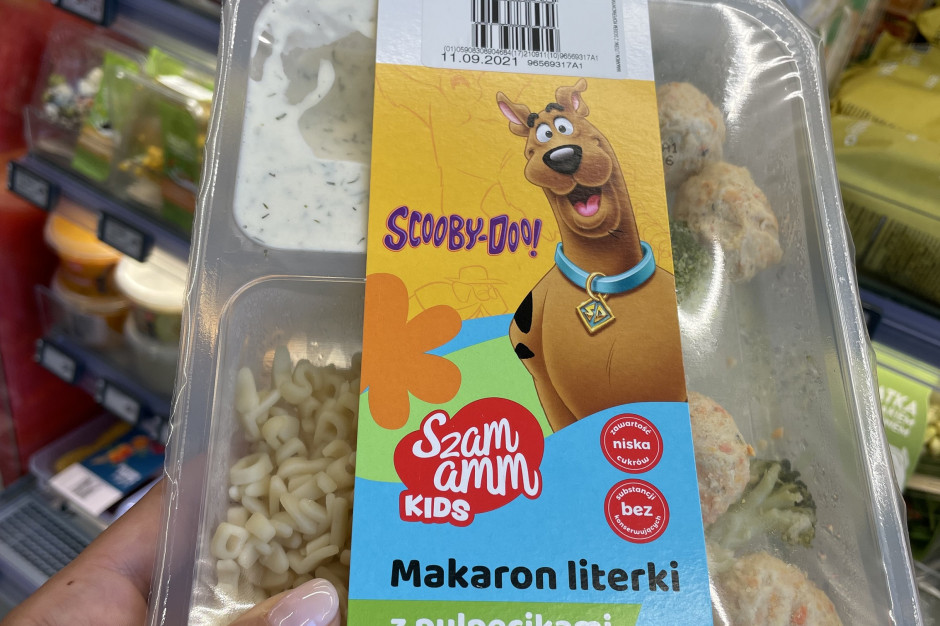 Szamamm Kids to gotowe dania obiadowe w porcjach dedykowanych dzieciom. fot. mat. pras. Żabka promuje dania obiadowe dla dzieci