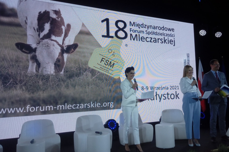 Podczas Forum Spółdzielczości Mleczarskie w Białymstoku rozmawiano o wyzwaniach i szansach sektora mleczarskiego./ fot. PTWP FSM: Nadchodzi trudny czas dla mleczarstwa