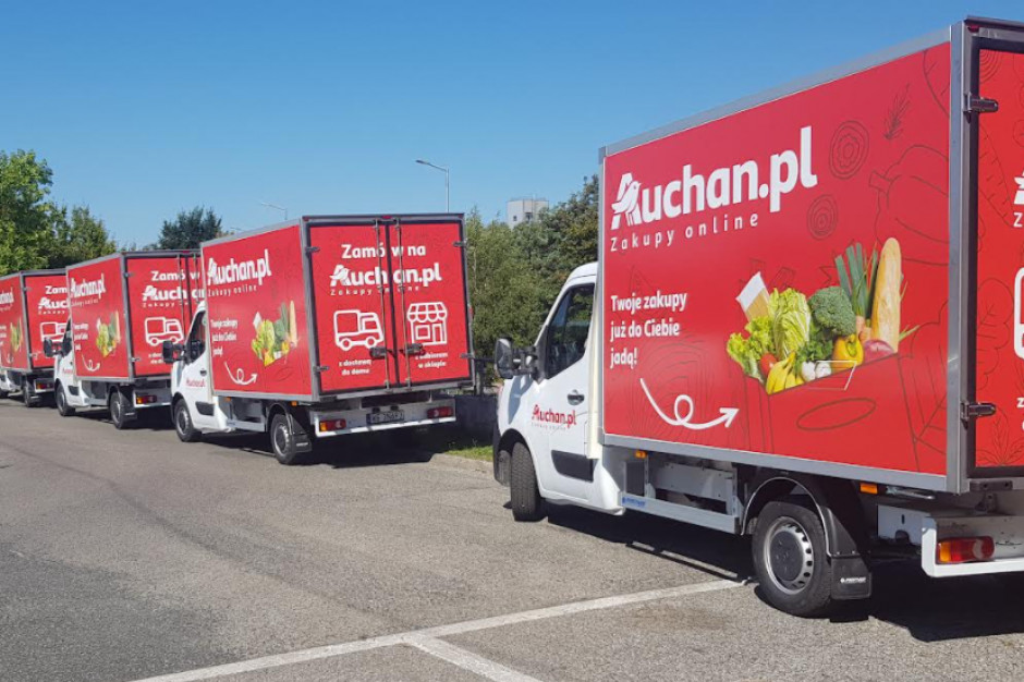 Auchan Retail Polska rozszerza zakres swoich usług e-commerce; fot. mat.pras. Auchan rusza ze sprzedażą internetową na Górnym Śląsku i w Krakowie