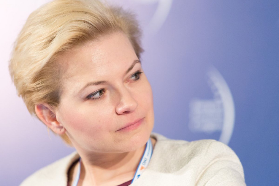 Monika Piątkowska, prezes Izby Zbożowo-Paszowej podczas debaty Eksport żywności w cieniu pandemii i ekowyzwań Prezes IZP na EEC: Polska pszenica zdobywa rynki dalekie