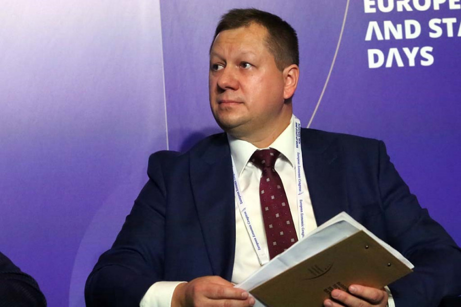 Tomasz Trzaska podczas debaty opowiedział o strategii eksportu Mlekpolu. / fot. PTWP Mlekpol na EEC: protekcjonizm będzie jeszcze w kolejnych latach